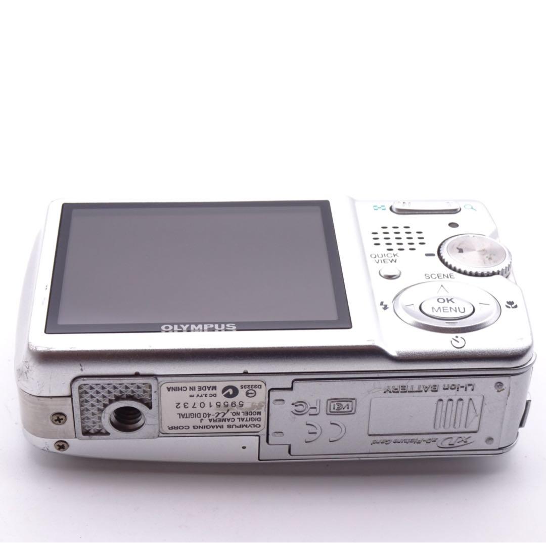 【動作確認済】 OLYMPUS μ 40 digital オールドコンデジ