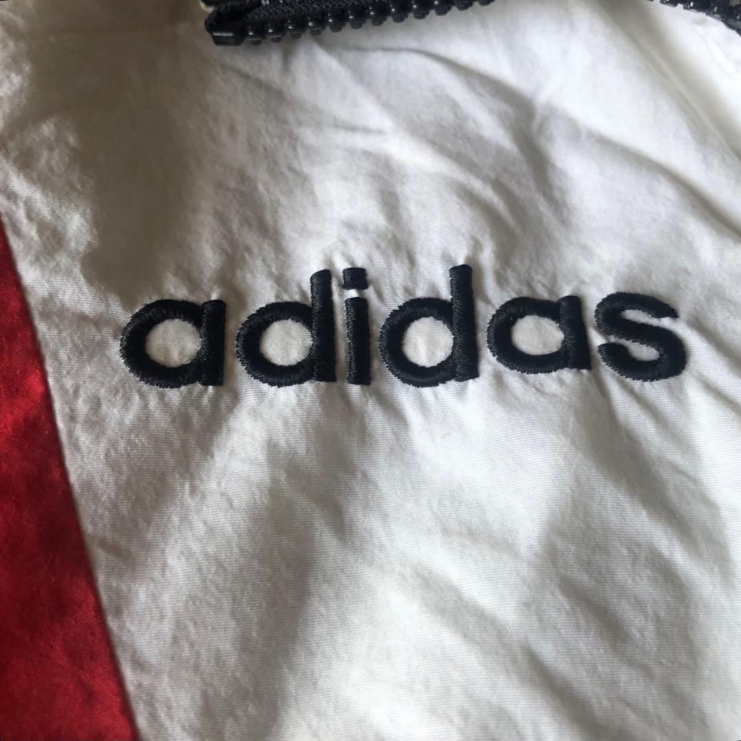 【入手困難】90sデサント製アディダスadidasナイロンセットアップ激レア上下