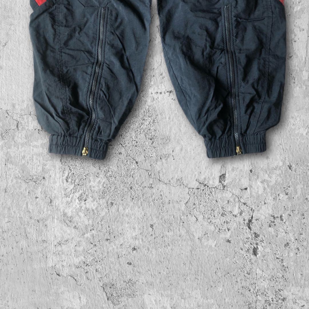 【入手困難】90sデサント製アディダスadidasナイロンセットアップ激レア上下