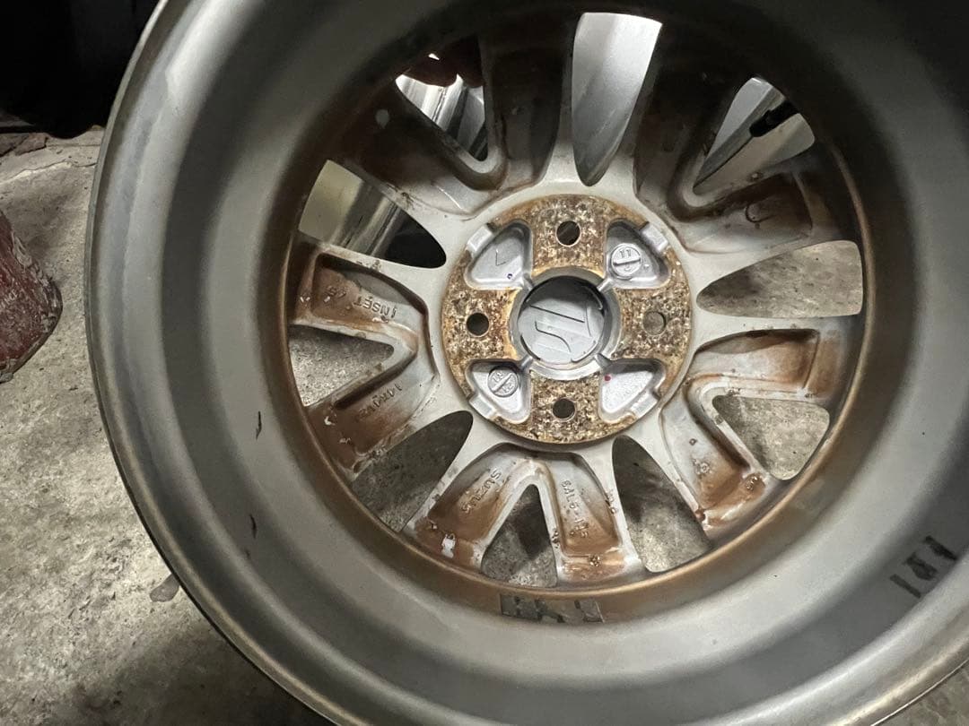 ENKEI製・スズキSUZUKI純正アルミホイール4本セット