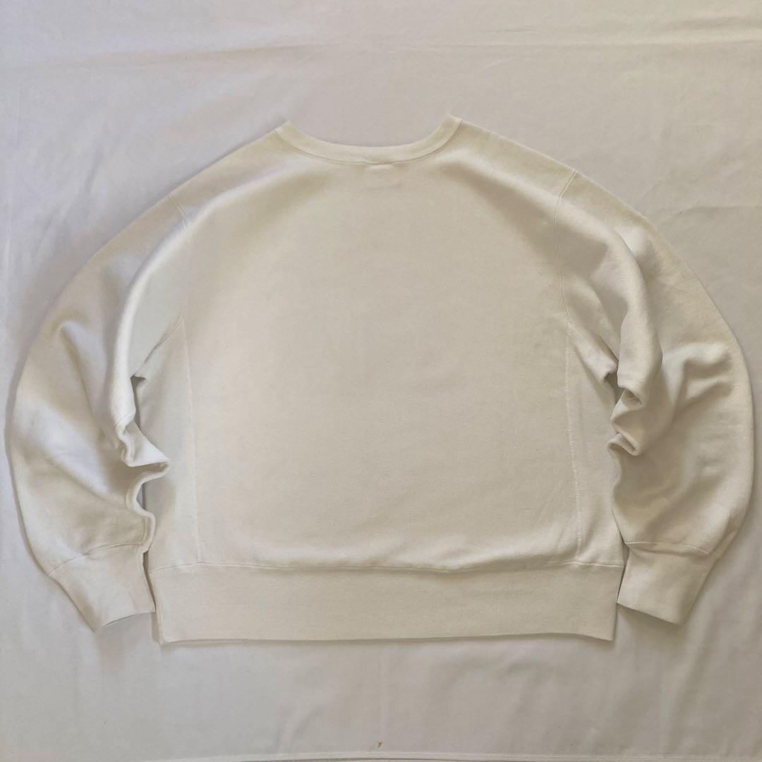 超美品 白ボディ×緑 80's チャンピオン リバースウィーブ トリコタグ中期