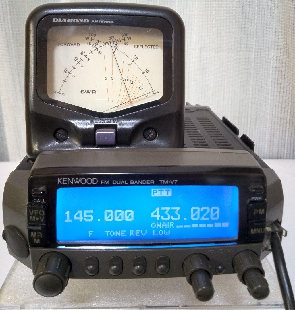 ケンウッド製　TM-V7　145/433Mhz 20/20 w 現状動作品
