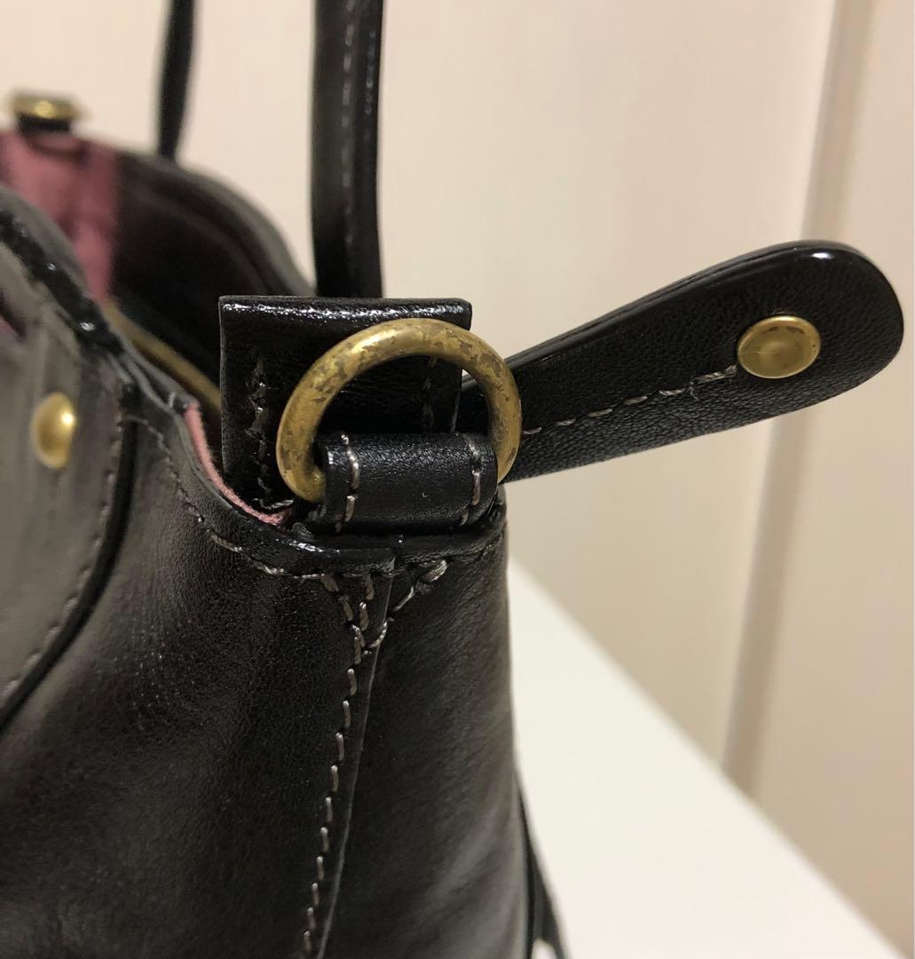 ダコタ ショルダーバッグ　ハンドバッグ　2way ブラック Dakota