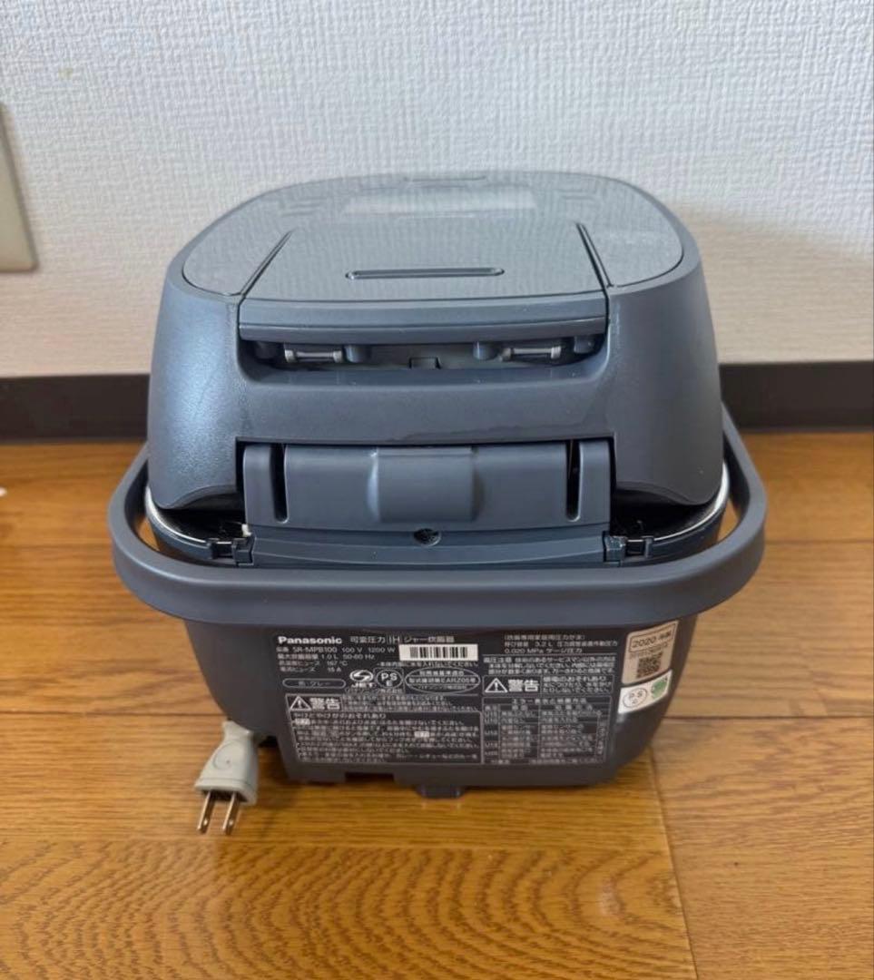 Panasonic 炊飯器 SR-MPB100 5.5合おどり炊き　2020年製