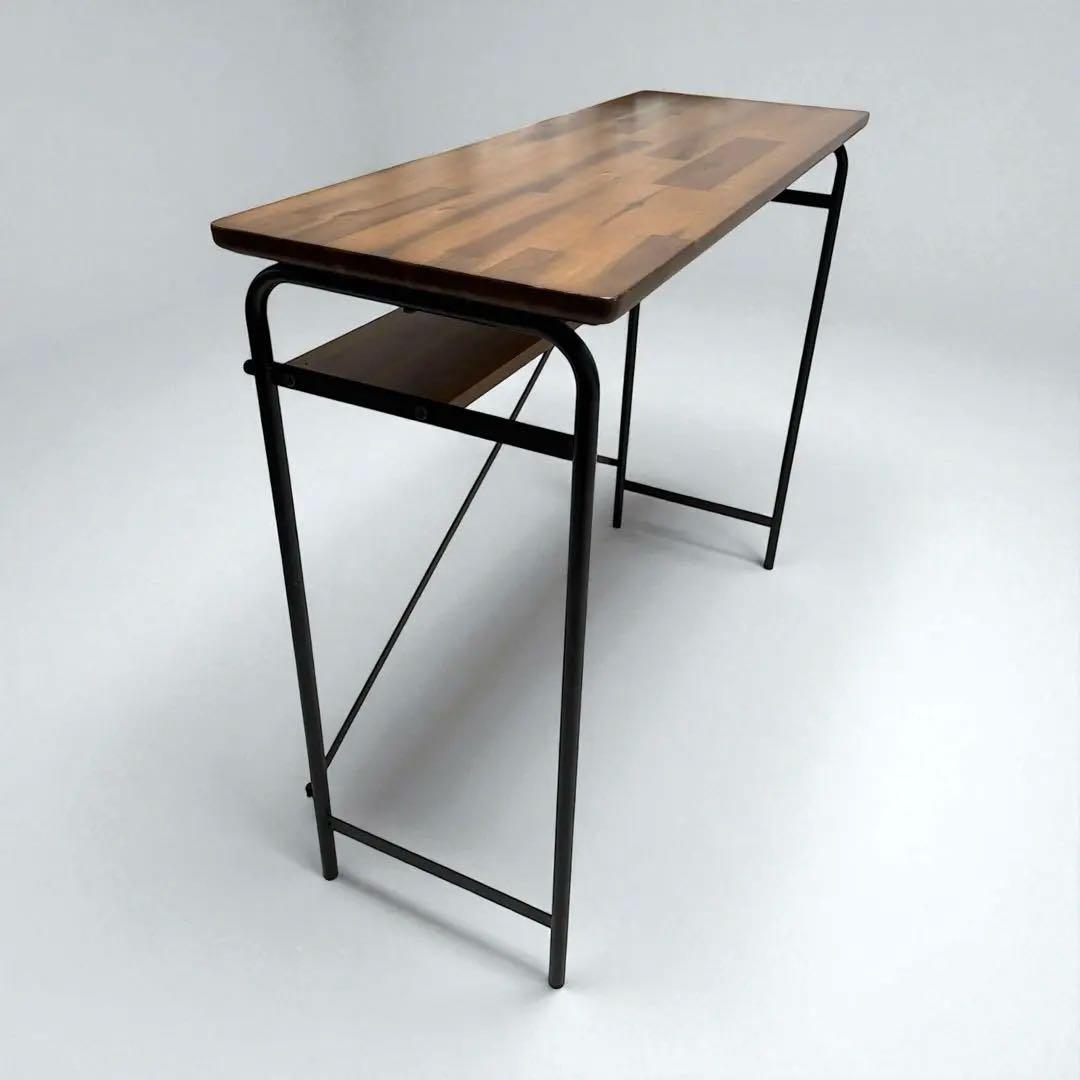 【廃盤】ウニコ　SWELLA カウンターテーブル　アカシア材 アイアン　W110