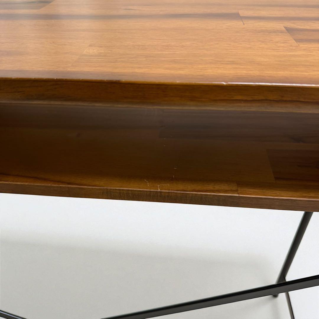 【廃盤】ウニコ　SWELLA カウンターテーブル　アカシア材 アイアン　W110