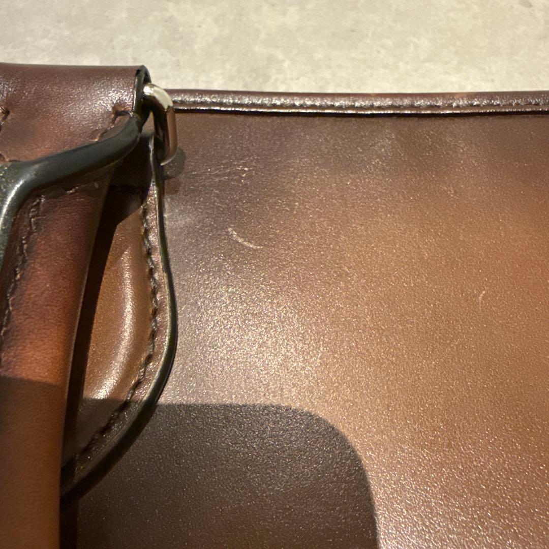 【美品】ベルルッティ アンジュール パティーヌレザー【定価682,000】希少