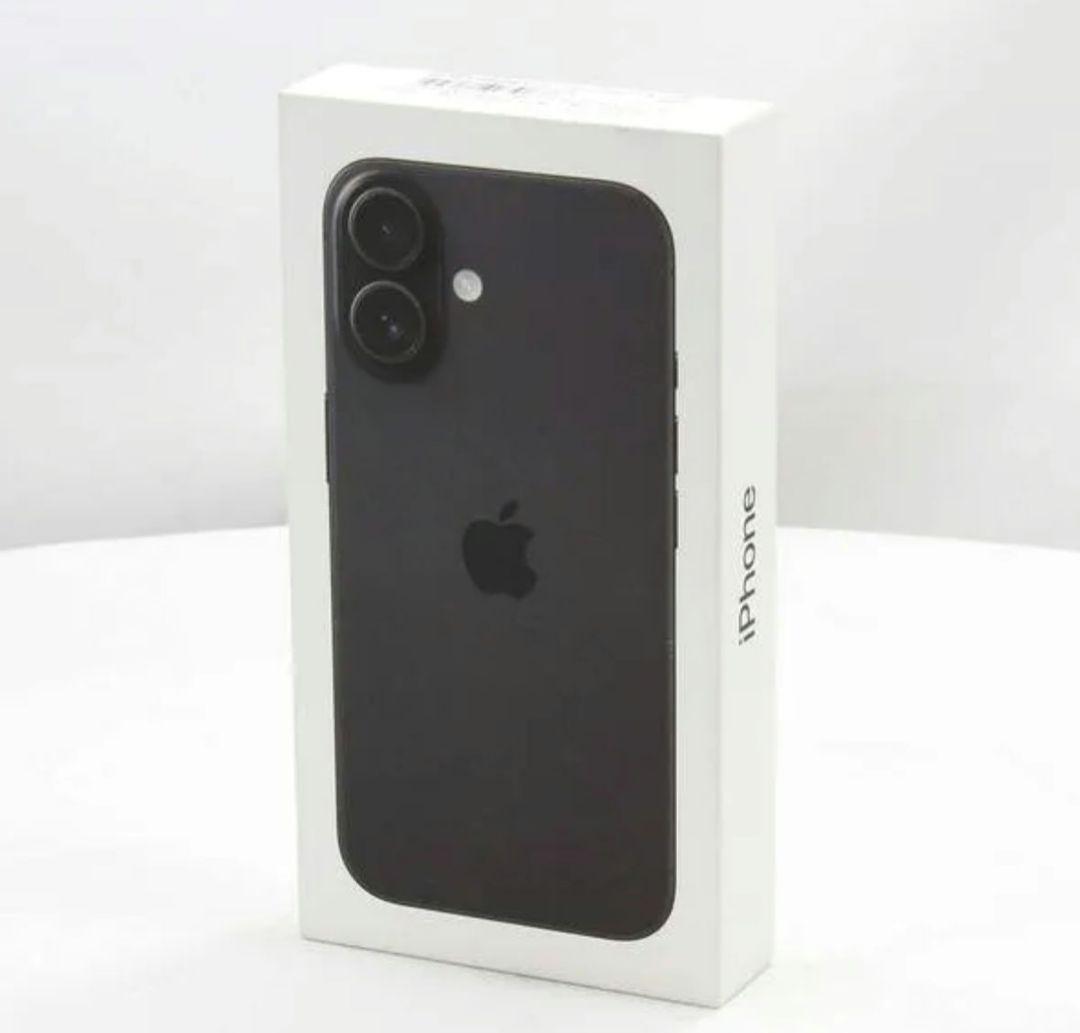 iPhone16 128GB ブラック 新品・未使用