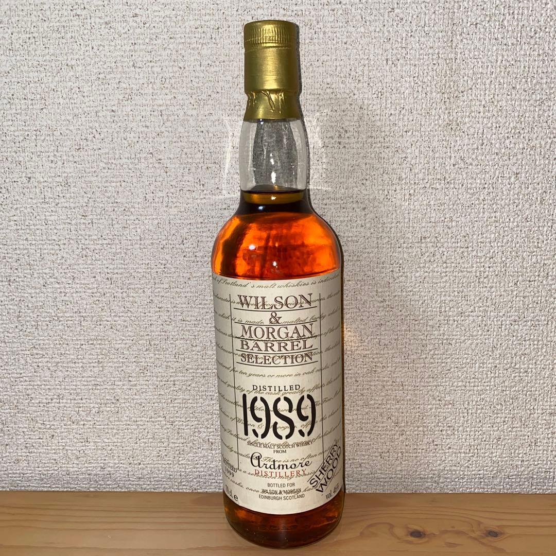 ウイスキー WILSON & MORGAN BARREL SELECTION 1989