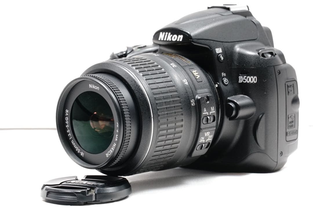 【美品】Nikon D5000 完動品 一眼レフ スマホ転送 手ぶれ補正