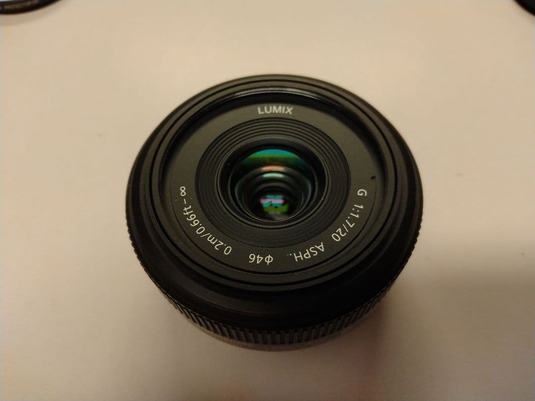 レンズ(単焦点) Panasonic LUMIX G 20mm F1.7 ASPH H-H020