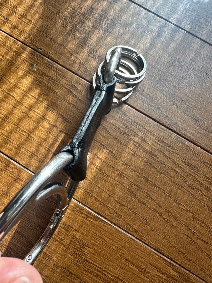 エンダースキーマ キーリング ブラック 美品