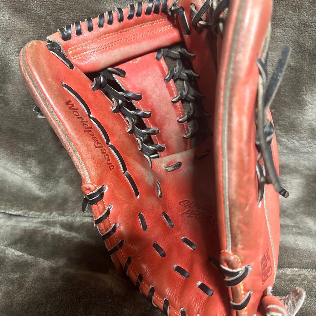 【中古】ワールドペガサス グランドペガサス 外野用 WGNGPT8L 硬軟式兼用