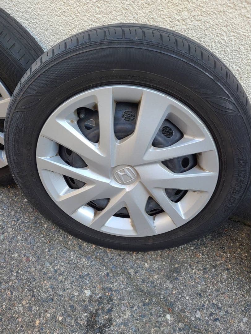 N-BOX 純正タイヤ&ホイール 4本 ナット付き