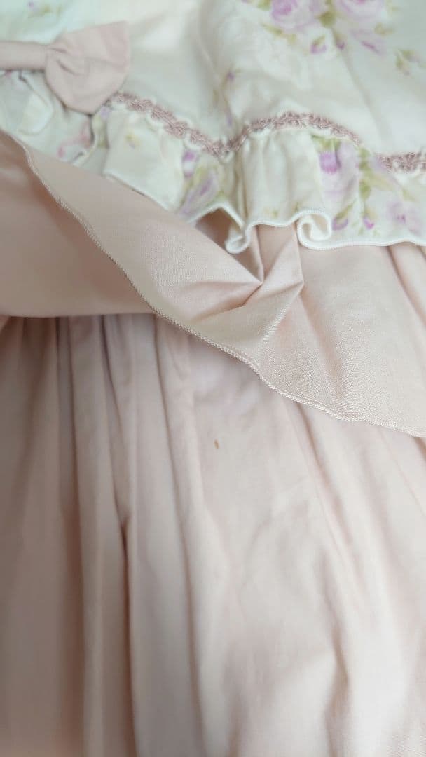 Mary Magdalene/プティブーケワンピース オフホワイト×ピンク