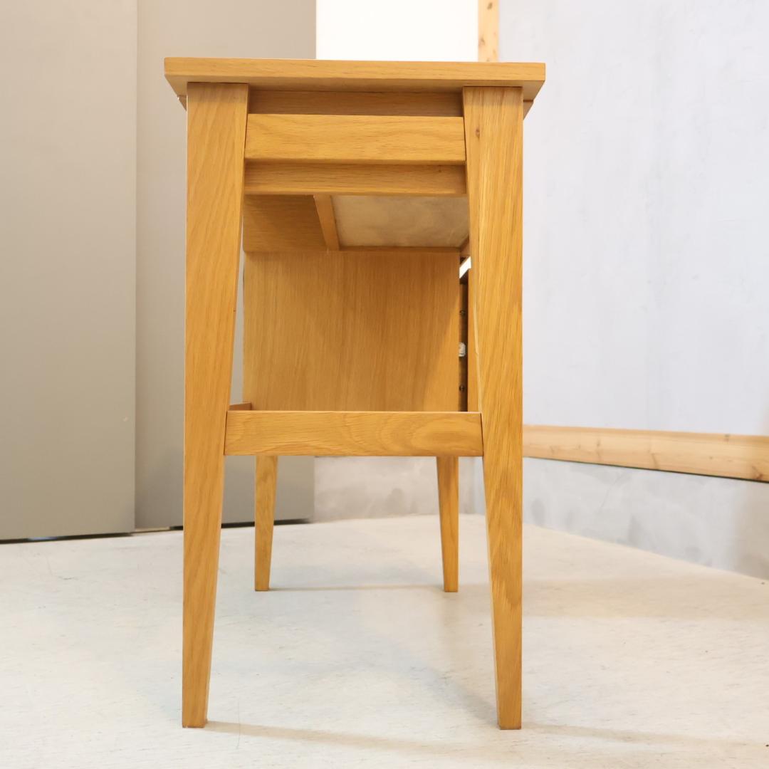 unico ウニコ NOTE ドレッサー オーク材 鏡台 ライティングデスク