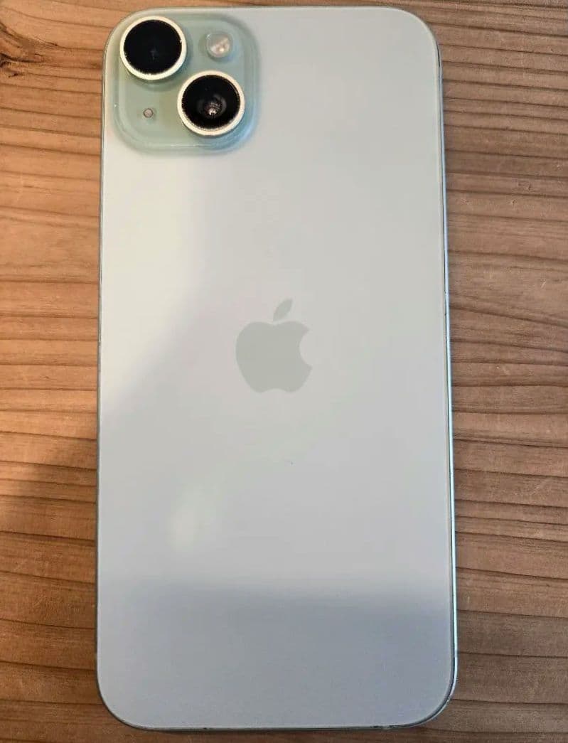 【画面傷無し】iPhone 15plus 128GB SIMフリー グリーン