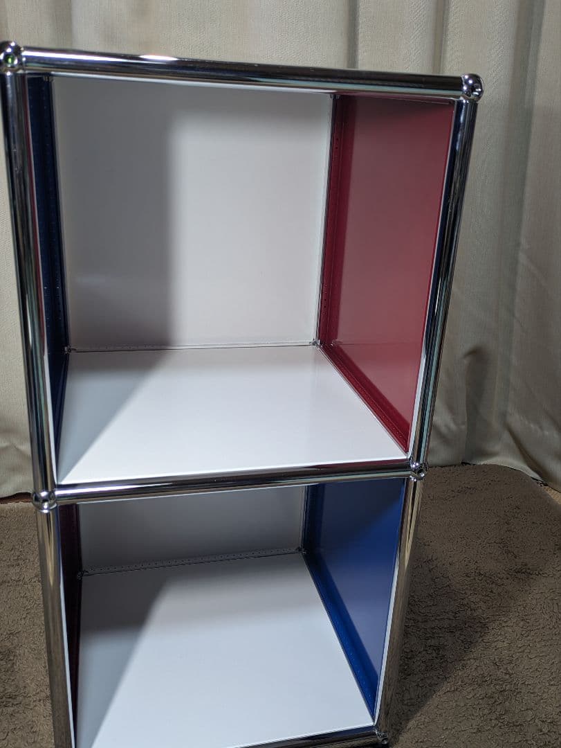 USMハラー　小型オープンシェルフ 1連2段仕様