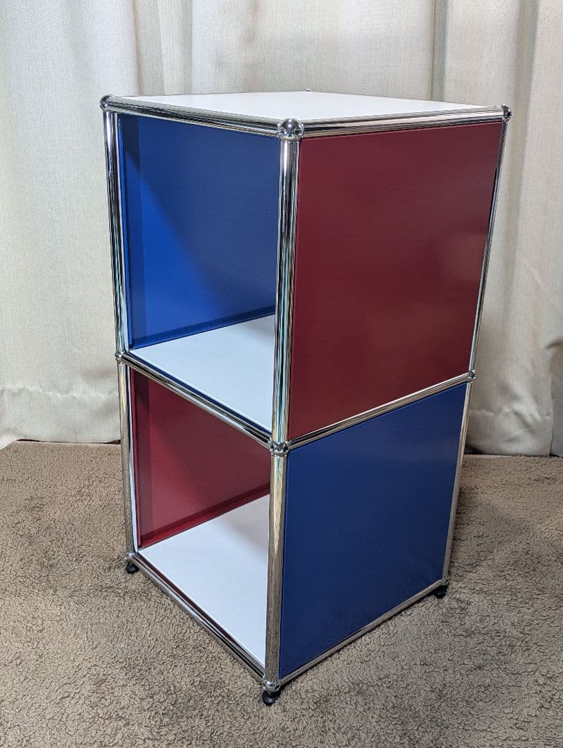 USMハラー　小型オープンシェルフ 1連2段仕様