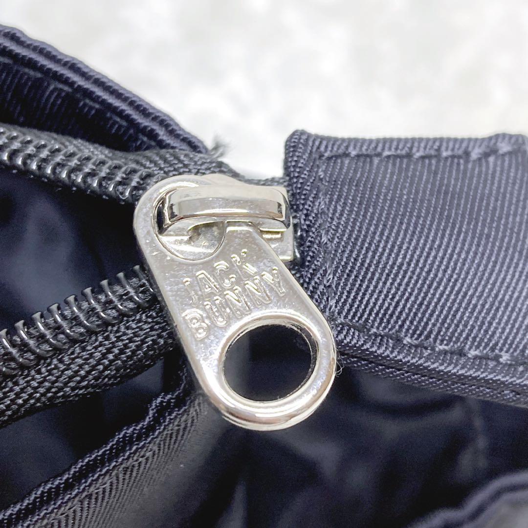 【新品タグ付】ジャックバニー ラウンドバッグ カートバッグ ブラック