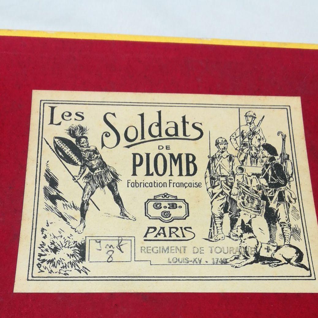 GBG Mignot　ミニュ社　鉛人形　フランス　兵士　トゥレーヌ連隊　置物