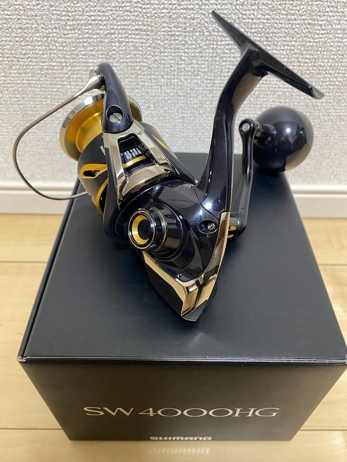 美品 20 ステラSW 4000HG 替えスプール付き シマノ
