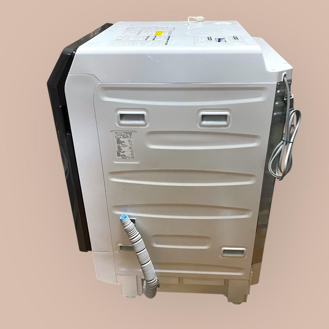 SHARP ドラム式洗濯乾燥機 ES-U111-TL 11kg/6kg 左開き