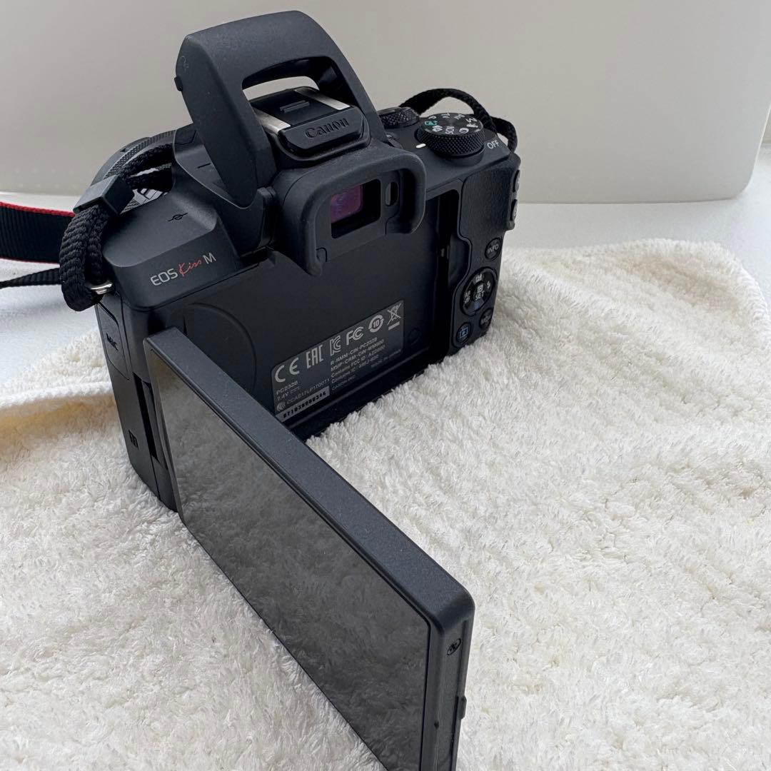 Canon EOS kiss M キャノン ミラーレス 望遠レンズ フルセット