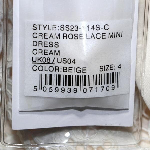 あ*い様 セルフポートレイト ワンピース ローズレース UK8 未使用 Rose