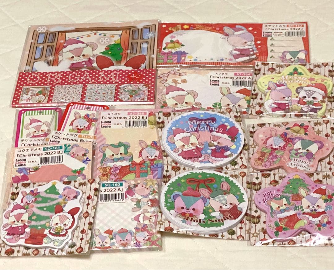 ayyjewelアイジュエル様クリスマスワーク缶 デザペ・メモ・テープセット