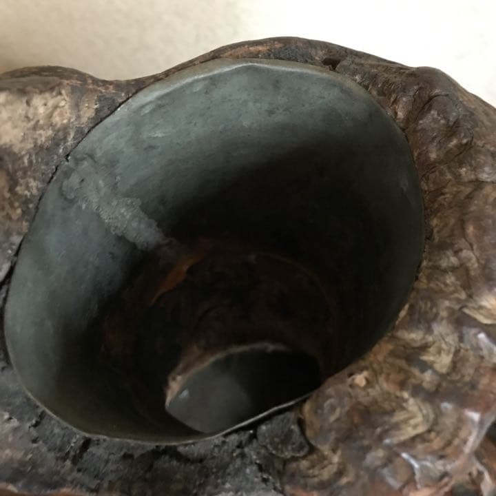 昭和レトロ、骨董品、華道、飾り木　和風天然木　花器、花瓶、置物