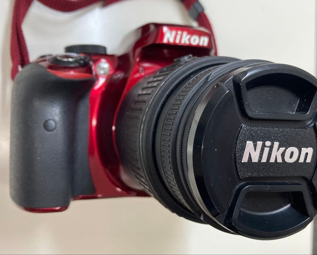 【Nikon】ニコン D3300 ダブルズームキット 赤 デジタル一眼レフカメラ