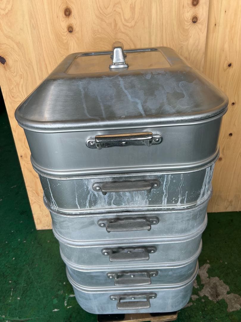 アルミ6段蒸し器