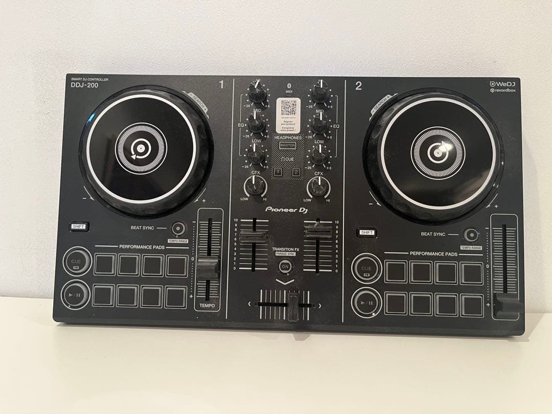 【美品中古品】これから始める方にお勧めPioneer DJ DDJ-200