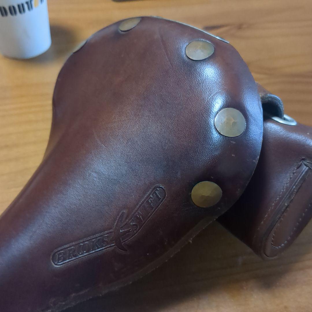 Brooks 　サドル& サドルバッグバッグ　セット