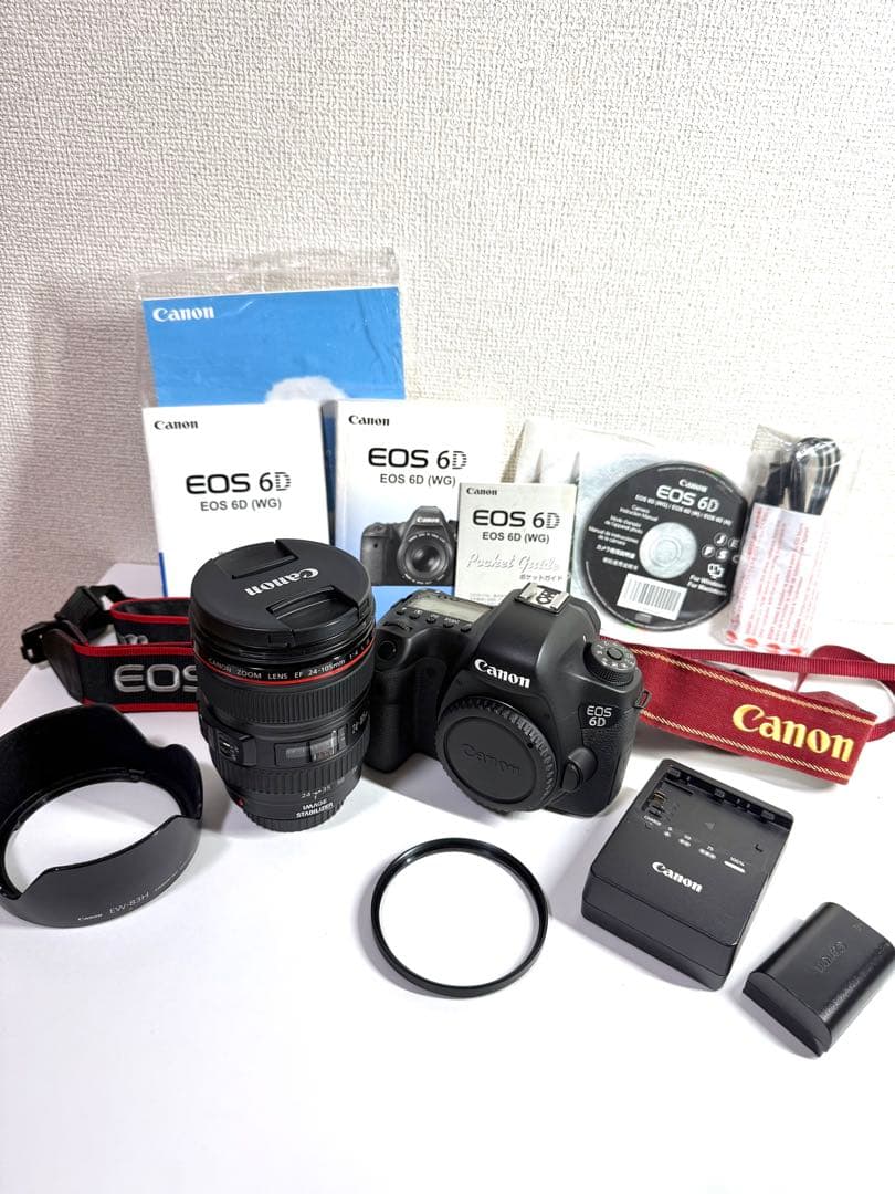 LレンズセットCanon EOS 6D EF 24-105mm F4L IS