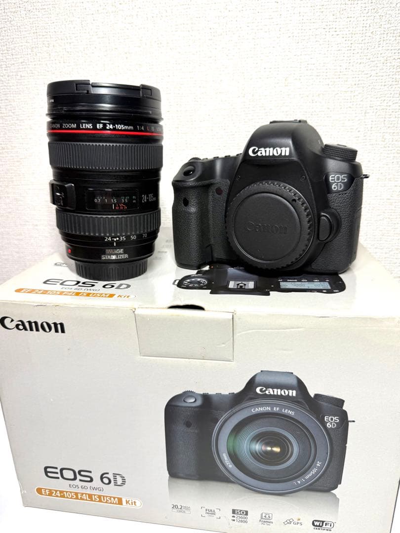 LレンズセットCanon EOS 6D EF 24-105mm F4L IS