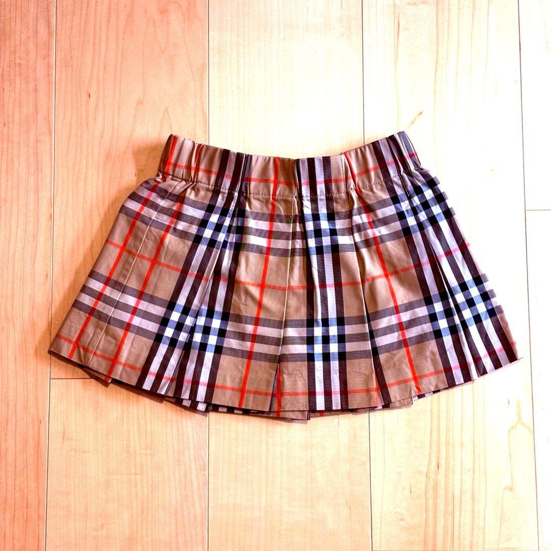 BURBERRY ベビー チェックコットンスカート 18M 86cm