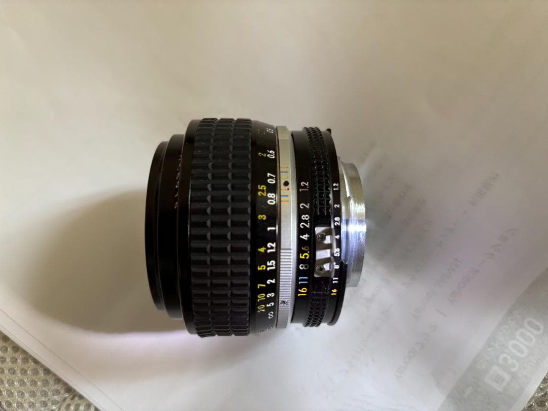 【極上品】NIKKOR 50mm f/1.2 AIS Ai-s MF Fマウント