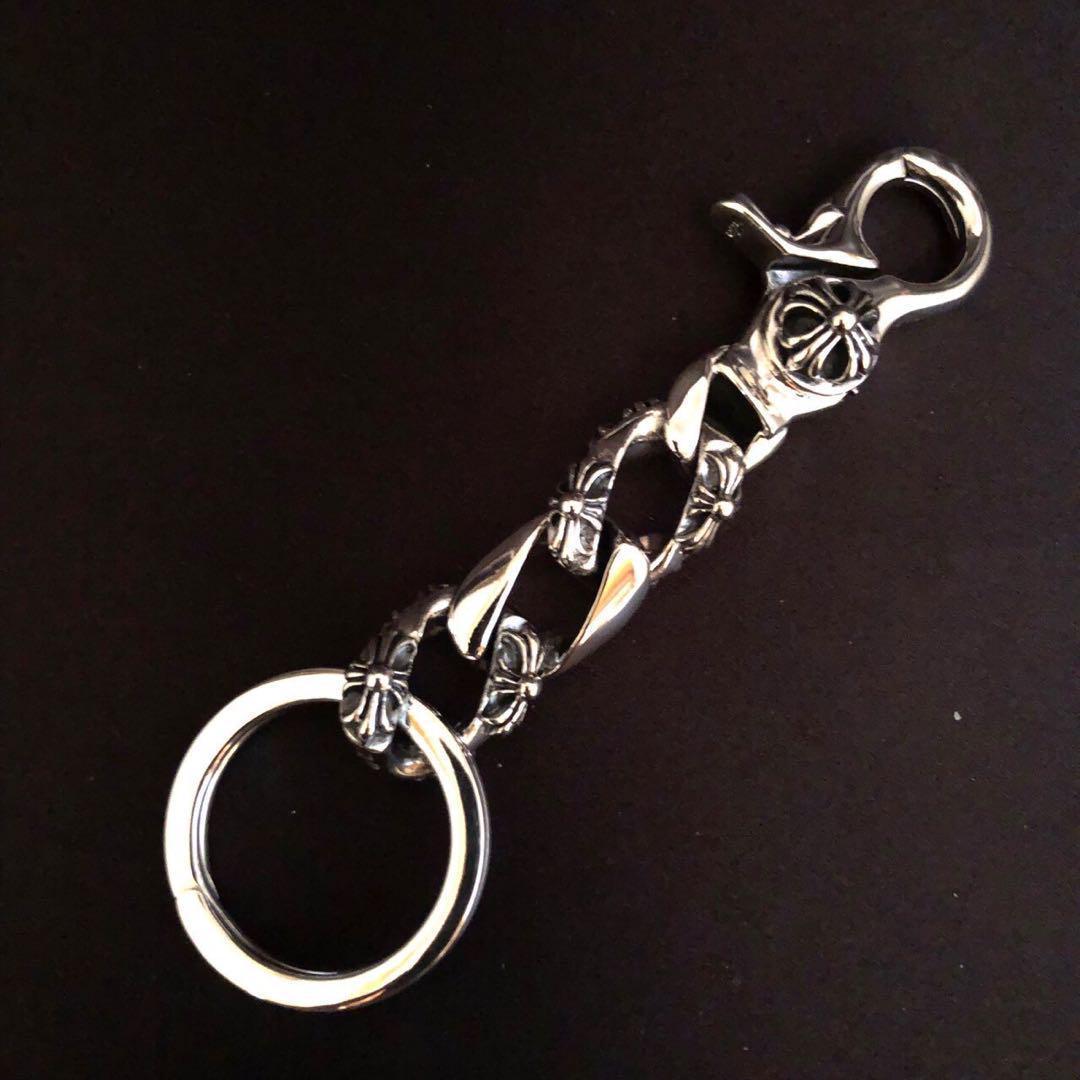 シルバー925 キーホルダー　キーリング　クロス　十字架　人気　1 64161