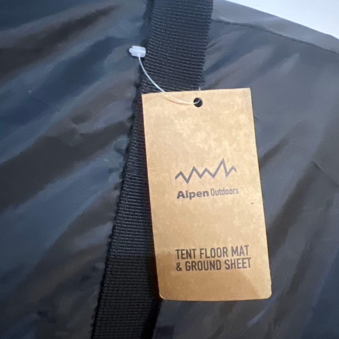 アルペンアウトドアーズ AOD3ツールームテント グランドシートマット　タープ付