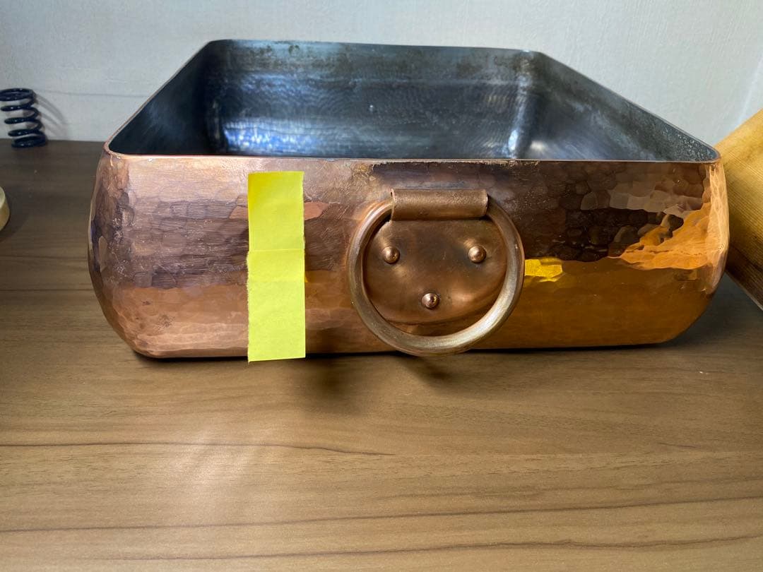 京都有次　特注　特大　純銅おでん鍋　アルミやっとこ鍋
