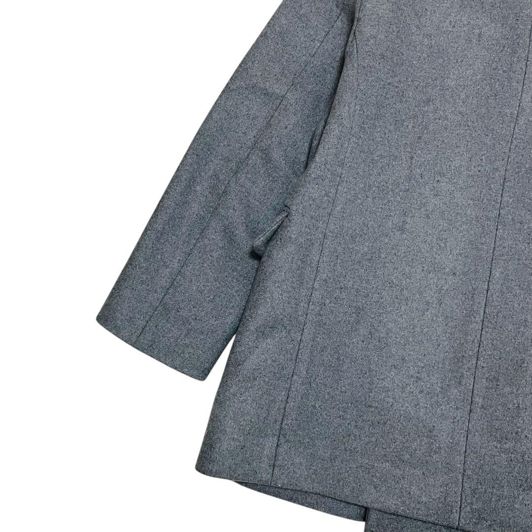 美品✨　6 ROKU ロク　メルトン ジャケット コート グレー