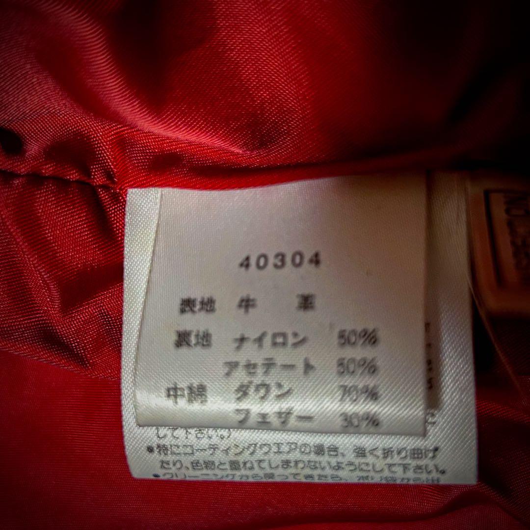 ハーレーダビッドソン デッドストックレザーダウン ボルドー M