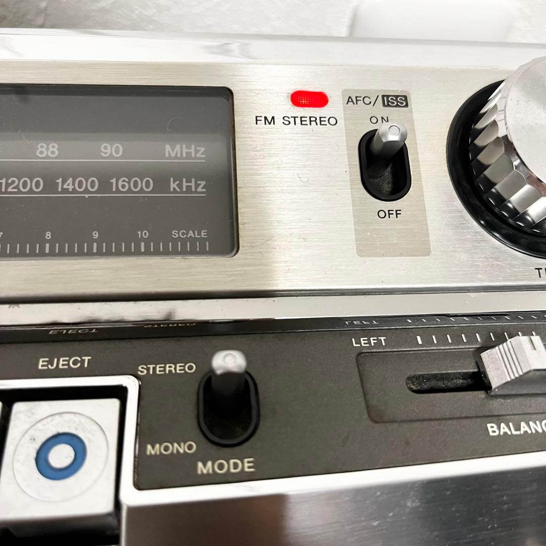 【極美品】SONY CF-3800 昭和レトロ 高級ラジカセ 動作品　4スピーカ