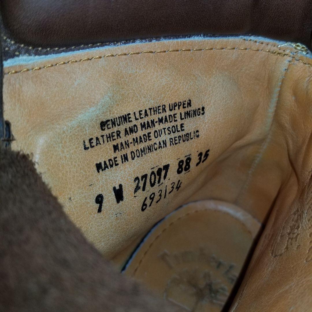 極美品　Timberland　6インチ　プレミアム　防水　27.0 濃茶　WP