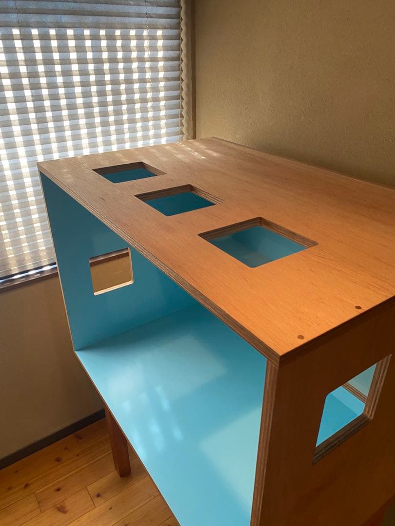 アクタス風　 オーダーメイド学習机 木製 美品（Ｗ97×D62×H138cm）