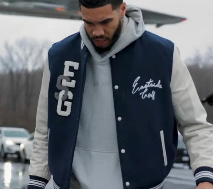 Eastside Golf 本革袖 ヴァーシティJK 新品　イーストサイドゴルフ