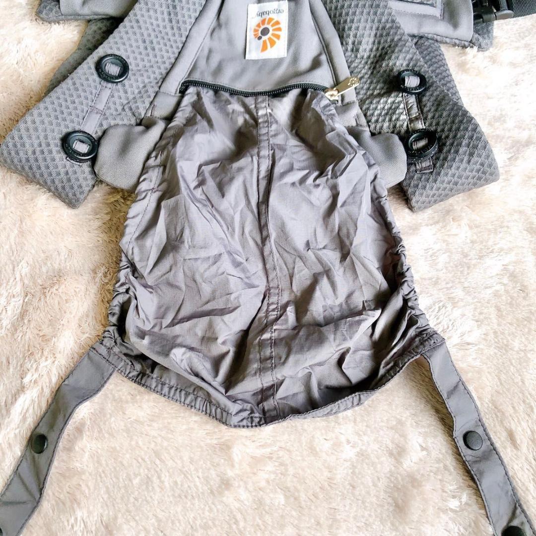 エルゴベビー オムニブリーズ ベビーキャリア 抱っこ紐 グラファイトグレー