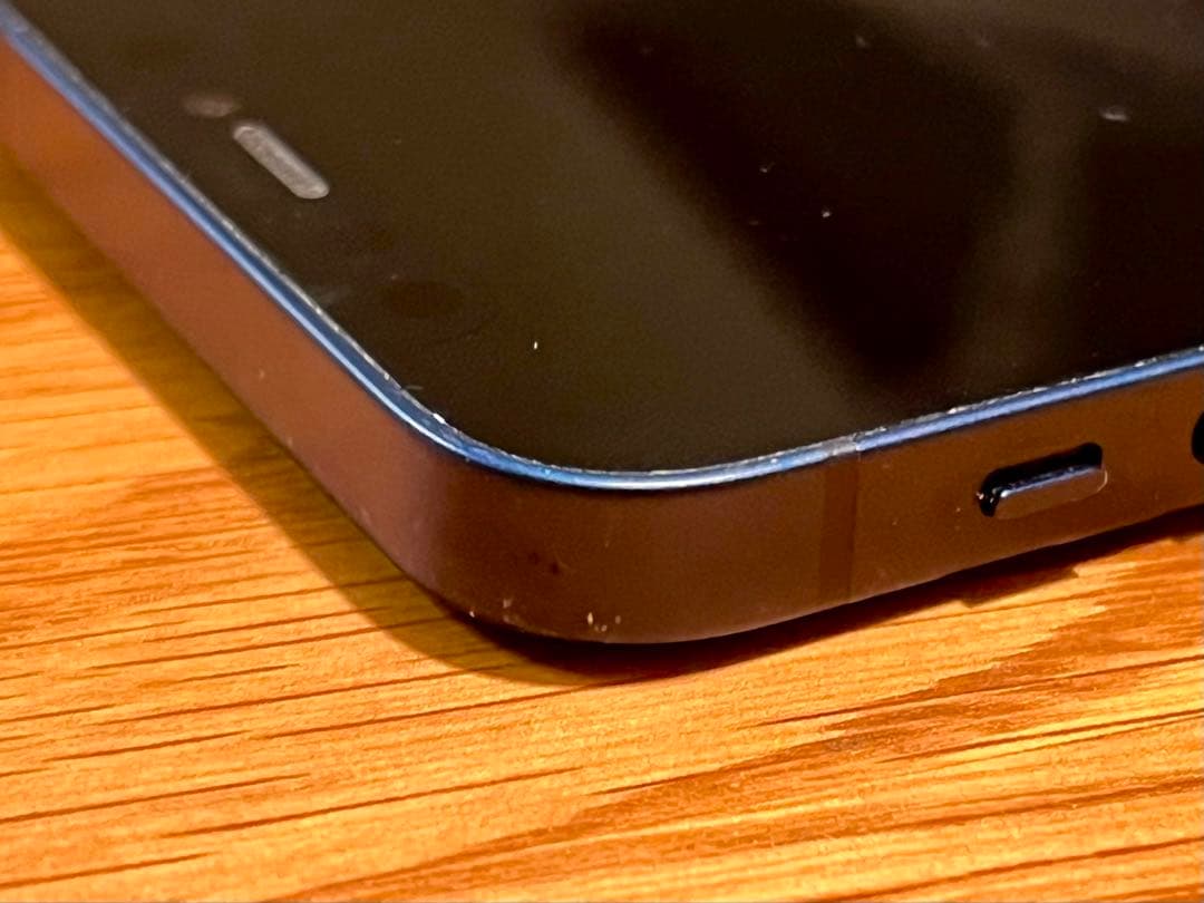 ★アイフォン iPhone 12 mini ブルー 64GB★ケース付き